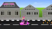 Miss Barbie Scooter Ride Screen Shot 2