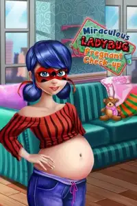 Ladybug Pregnant Mommy NewBorn Baby Screen Shot 2