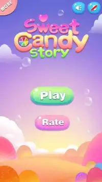 Sweet Candy Story - Free Match-3 Game Screen Shot 0