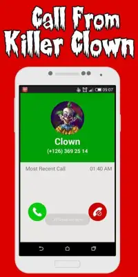 Call from Clown - Halloween Games Screen Shot 2