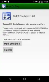 SNES EMU~16bit Pixel Emulator~ Screen Shot 1