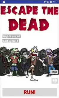 Escape The Dead (Zombies) Screen Shot 1