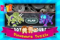 Robot Dinosaur Puzzle For Kids Screen Shot 3