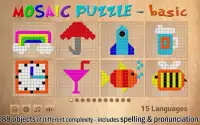 Shapes Mosaic Puzzle for Kids Screen Shot 2