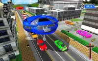 Gyroscopic Bus Futuristic Transport 3D Screen Shot 3