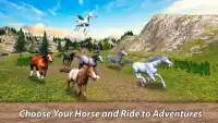 World of Wild Horses: Survival Simulator Screen Shot 3