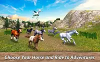 World of Wild Horses: Survival Simulator Screen Shot 11