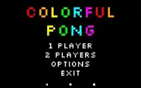Colorful Pong Screen Shot 2