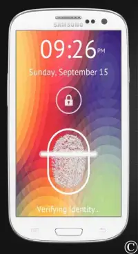 Fingerprint Lockscreen Prank Screen Shot 5