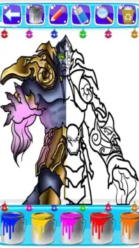 world of war wow coloring craft on azeroth by fans Screen Shot 6