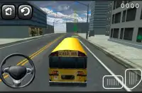 3D школьный автобус симулятор Screen Shot 2