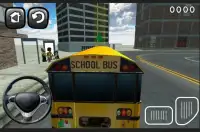 3D школьный автобус симулятор Screen Shot 1