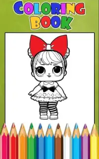 How To Color LOL Surprise Doll -lol ball pop 8 Screen Shot 4