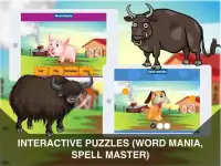 Farm animals Puzzles for Kids Screen Shot 2