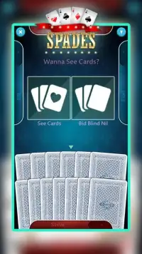 Ace Spades: Offline Spades game Screen Shot 2