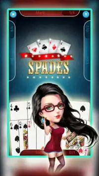 Ace Spades: Offline Spades game Screen Shot 3