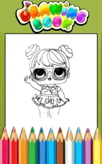 How To Draw LOL Surprise Doll 4 Screen Shot 1