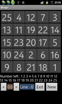 Bingo multiplayers Free Screen Shot 1