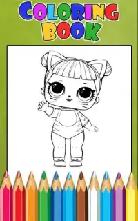 How To Color LOL Surprise Doll -lol ball pop 1 Screen Shot 4