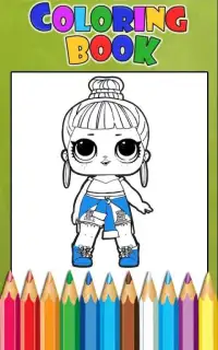 How To Color LOL Surprise Doll -lol ball pop 1 Screen Shot 1