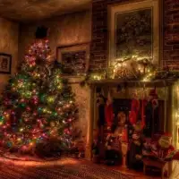 شجرة عيد الميلاد بانوراما الألغاز Screen Shot 1