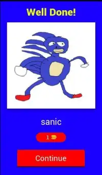 Sonic Quiz: Guess the Sanic Character Screen Shot 5