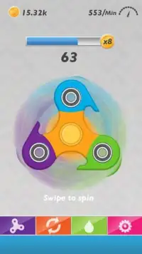 Fidget Spinner - Free Fidget Spinner Game for Kids Screen Shot 0
