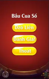 Bầu Cua Số (bau cua tom ca - bau cau so 2018) Screen Shot 4