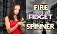 Fidget Hand Spinner Fire Suit Screen Shot 0