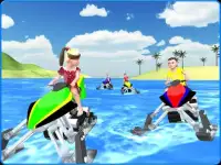Kids Water Bike Racing 3D Screen Shot 1