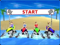 Kids Water Bike Racing 3D Screen Shot 4
