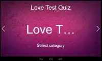 Love Test Quiz Screen Shot 4