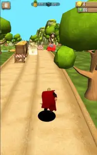Super Heros : Jungle Subway Dash 3D Screen Shot 0