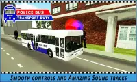 Автобус полиции транспортный Screen Shot 3