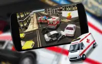Emergency Rescue Ambulance City Drive Simulator 3D Screen Shot 0