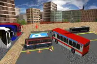 مدينة المواصلات حافلة القيادة ألعاب Screen Shot 1
