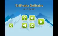TriPeaks Solitaire card game Screen Shot 1