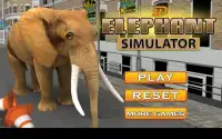 3D البرية الفيل محاكي Screen Shot 3