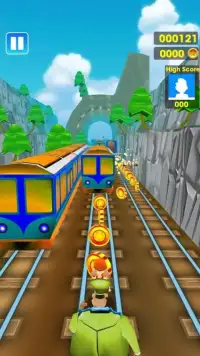 Subway Run : Rail Runner Screen Shot 0
