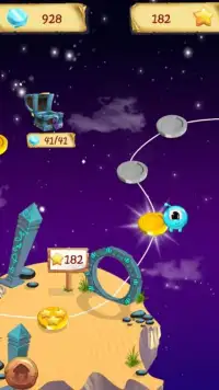 Lumens World- Fun stars and crystals catching game Screen Shot 2