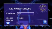 KBC Gujarati : Gk in Gujarati 2017 Quiz Game Screen Shot 1