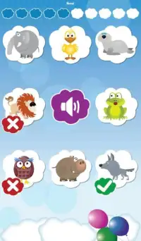 Kids Games with Animals Screen Shot 0