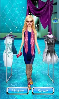 Super Model Star Fashion Dress Up Games For Girls Screen Shot 0