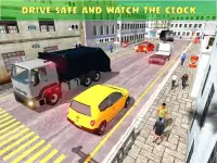 Garbage Truck City Drive Sim Screen Shot 0