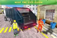 Garbage Truck City Drive Sim Screen Shot 7