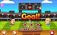 Soccer Heads League Hero Screen Shot 0