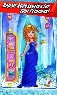 Icy Princess Snow Castle Salon–Magic Dress up Game Screen Shot 19