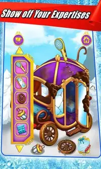 Icy Princess Snow Castle Salon–Magic Dress up Game Screen Shot 16