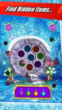 Icy Putri Salju Kastil Salon-Sihir Berdandan game Screen Shot 0