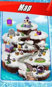 Icy Putri Salju Kastil Salon-Sihir Berdandan game Screen Shot 21